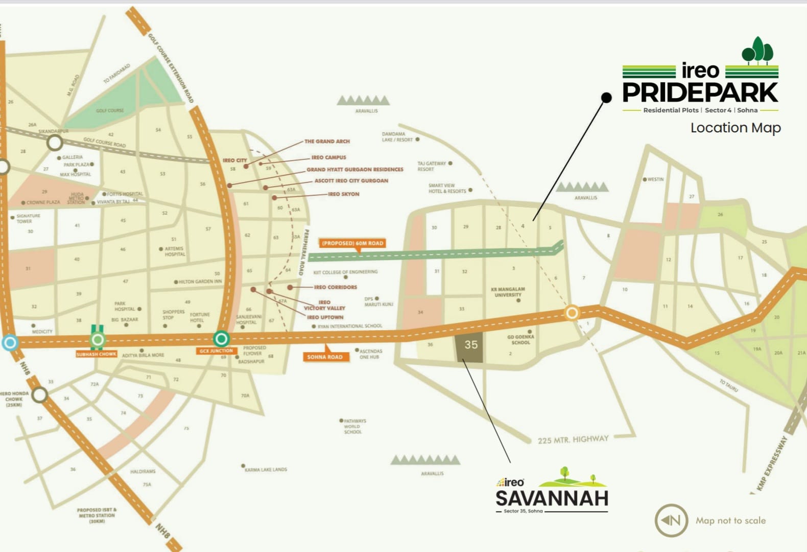 Ireo Savannah Map